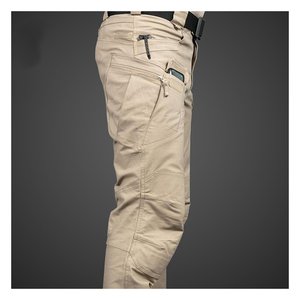กางเกงขายาวผู้ชาย <span class=keywords><strong>S</strong></span>.<span class=keywords><strong>archon</strong></span> <span class=keywords><strong>IX9</strong></span> รุ่น Tactical Cargo สำหรับเดินป่า กันน้ำ ระบายอากาศ แห้งเร็ว ผลิตจากโพลีเอสเตอร์ 100% ติดซิป ทรงลำลอง ไซส์ 6XL - Product Image 4