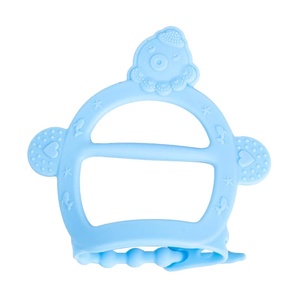 Jouets <span class=keywords><strong>de</strong></span> <span class=keywords><strong>dentition</strong></span> unisexes pour bébés, en silicone souple <span class=keywords><strong>de</strong></span> qualité alimentaire, anti-chute, sans BPA - Product Image 1