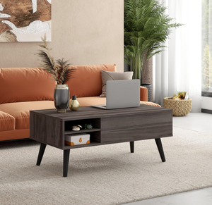 <span class=keywords><strong>Mesa</strong></span> de centro estilo bohemio con cajones y tablero de MDF/OSB, venta directa de fábrica, <span class=keywords><strong>mesa</strong></span> de centro, muebles para sala de estar. - Product Image 2