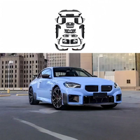 Kit Carrosserie Sport en Fibre de Carbone Sec pour BMW M2 G87 2023+ : Lame de Pare-chocs Avant, Jupes Latérales, Diffuseur Arrière et Spoiler Arrière