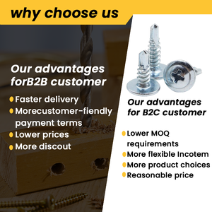 Selbst bohrende Sechs kant scheibe DIN7504K 10x1-1/2 Hot Dip Tek Dachs ch raube Heißer Verkaufs preis - Product Image 3