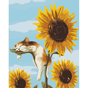 Manufacturer Wholesale DIY Hand-Painted Landscape Digital Painting by Numbers for Foreign <strong>Trade</strong> Dropshipping Available - Product Image 6