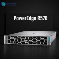 Serveur Dell PowerEdge R570 2U d'occasion pour le calcul haute performance, le traitement de bases de données et les charges de travail modernes d'inférence IA