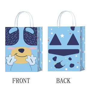 Factory Wholesale Custom <b>Cheap</b> Printed Paper Bag Cartoon Ivory Board <b>Gift</b> Kraft Bag Packaging with Handle for Kids with LOGO - Product Image 4