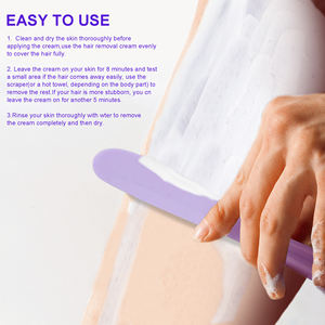 Private Label naturale biologico a base di erbe completo corpo indolore depilatorio uomini e donne permanente crema di depilazione - Product Image 3