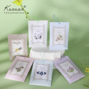Nouvelle arrivée de perles parfumées tissées 8g Sac de sachets parfumés parfumés pour assainisseur d'air de voiture personnalisé - Product Image 2
