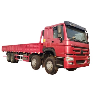 Camion utilitaire SINOTRUK HOWO, grand fourgon de transport de marchandises, 25 à 45 tonnes, 8X4, conduite à gauche, Euro 2 - Product Image 1