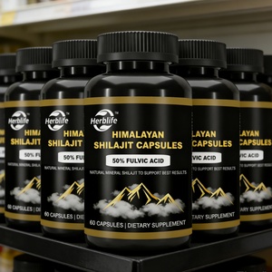 Cápsulas de Shilajit del Himalaya, Suplemento Dietético de Resina Original, Extracto de Ácido Fúlvico al 50%, Cápsulas Blandas y Duras, Fabricante OEM - Product Image 4