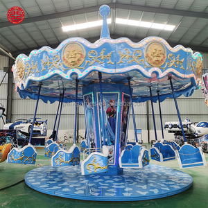 Sillas Voladoras Giratorias de Alta Calidad para Parques de Diversiones Familiares, para Adultos y Niños, con 12 Asientos, para Hacer Bicicleta sobre Hielo y Nieve, en Venta - Product Image 3