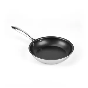 Cookware High Quality Durable Non Stick Fry Pan Stainless Steel Wok