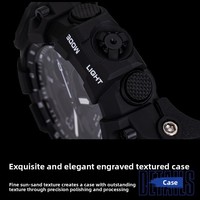 Montre numérique étanche avec alarme, best-seller pour le commerce international, idéale pour les étudiants du collège/lycée et les activités sportives en extérieur
