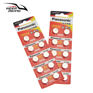 Paquete de 5 Pilas de Botón Alcalinas Electrónicas AG13/G13A de 1.5V para LR44 - Product Image 3