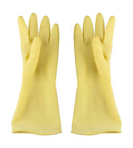 Guantes de Limpieza Blancos Personalizados <span class=keywords><strong>FEIE</strong></span>/OEM al por Mayor de Fábrica, Guantes de Seguridad Industriales de Látex, de Manga Larga, Impermeables, Antideslizantes, con Diamantes - Product Image 2