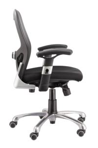 SX-W4028 Mesh Office Chair PU Castor 350mm Alumínio Base 3 Assento de elevação a gás e cabeça Espuma moldada - Product Image 2