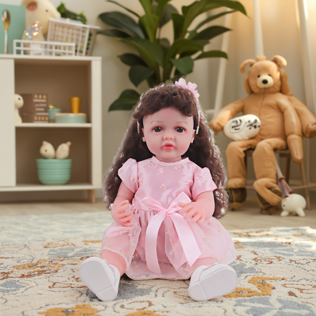 Silicon Mini Dolls Lifelike Newborn Baby Dolls for Kids