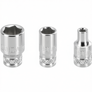 Fervi Hexagon <b>Socket</b> Wrench Normal Series 6mm 8mm 10mm Chrome Vanadium Steel - Product Image 2