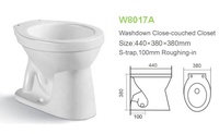 Thaïlande Style prix bon marché Wc cuvette de toilette chasse d'eau