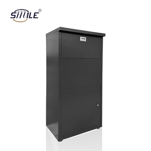 Boîte de livraison en métal CHNSMILE personnalisable, murale ou sur pied, antivol, avec serrure électronique, étanche, pour extérieur - Product Image 2