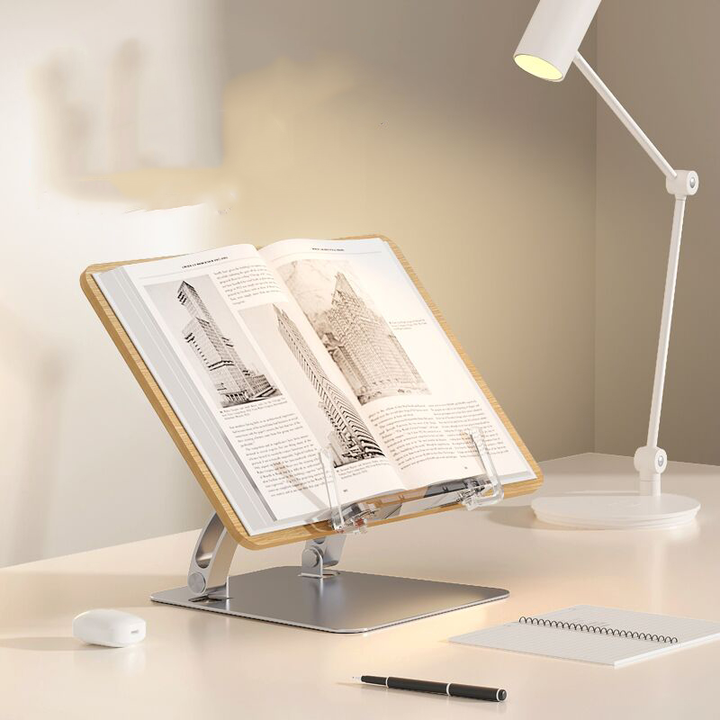 Height Angle Adjustable Book Holder Stand For Kids And Adults Folding Bookstand Reading Stand For Books