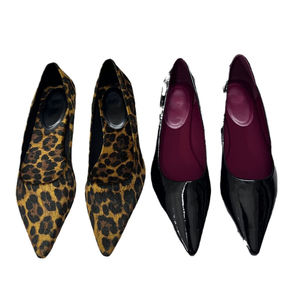 2026年 ザ フラットサンダル シューズ シャローカット ポインテッドトゥ ホローアウト ハイヒール バックストラップシューズ - Product Image 1