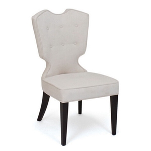 DC-587 de chaise de salle à manger de meubles de restaurant d'hôtel de bonne qualité en <span class=keywords><strong>cuir</strong></span> véritable de couleur noire - Product Image 2