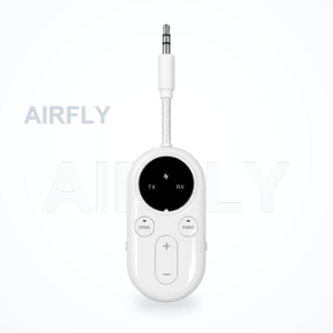 Émetteur-récepteur audio sans fil Bluetooth AUX 3,5 mm <span class=keywords><strong>Air</strong></span> Fly pour jusqu'à 2 <span class=keywords><strong>Air</strong></span> Pods, écouteurs sans fil, téléviseurs, <span class=keywords><strong>iPad</strong></span>, tablettes - Product Image 1