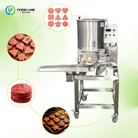 Machine automatique de formage de galettes de viande (bœuf, poulet, hamburgers) pour la transformation commerciale