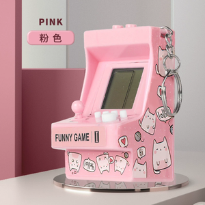 Mini <span class=keywords><strong>Console</strong></span> de jeu de la taille d'une paume Jouet Puzzle classique nostalgique Jouet culturel et créatif Cadeau créatif Porte-clés - Product Image 2