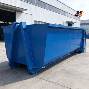 Contentor de Lixo Empilhável de Alta Resistência com Gancho para Reciclagem de Resíduos de Construção e Recicláveis - Product Image 1