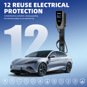 Estación de Carga para Vehículos Eléctricos GDON Serie Stellux Trifásica de 22kW Tipo 2 Wallbox 32A Cargador Inteligente para Vehículos Eléctricos - Product Image 4