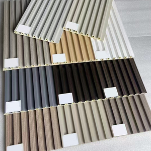 <span class=keywords><strong>Prefab</strong></span> WPC hợp chất tấm Tường cho nhà sang trọng bền chịu nhiệt PVCs cho phòng khách hội trường công viên bệnh viện với gỗ trang trí - Product Image 3