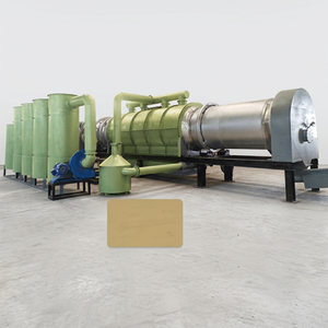 Horno de Carbonización Continua de Madera y Coco para Briquetas de Biomasa, Motorizado, Alta Capacidad 1000-3000kg/h, Ecológico - Product Image 1