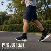 Chaussures de sport décontractées pour hommes en gros – Baskets respirantes légères antidérapantes confortables pour toutes les saisons