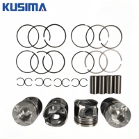 Piston de moteur diesel de qualité OEM 94 mm avec jeu de segments et axe de piston pour Jeep Wrangler JK 2.8L CRD 68090425AA Ensemble piston STD 050