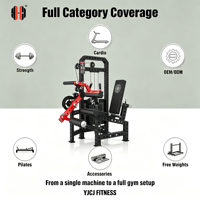 Máquina Comercial de Doble Función para Extensión y Flexión de Piernas con Carga de Pesas, Equipo de Gimnasio para Fuerza, Certificación CE, Venta al por Mayor de Fábrica