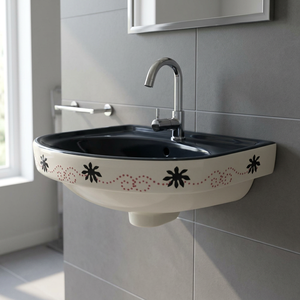 Lavabo de Pared Rectangular/Cuadrado para Hospital, Cerámico, Ecológico, Diseño Moderno, Varias Especificaciones - Product Image 6