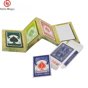 Divertido 3D Publicidad <span class=keywords><strong>Trucos</strong></span> de Magia Baraja de cartas que aparece Magia Mago Close Up Gimmick Props Mentalismo Comedia Juguete clásico - Product Image 5