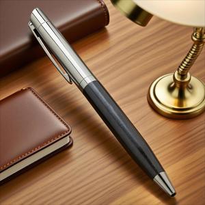 High Quality Custom Twisted Design Wooden Liquid Ballpoint <b>Pen</b> Eco-Friendly Business Office Writing Gift with Personalized Logo - Product Image 5