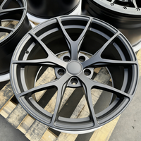 Jantes en alliage d'aluminium forgé monobloc à 5 branches de 18 à 20 pouces, fabriquées sur mesure en usine, pour Corvette C7 Z06