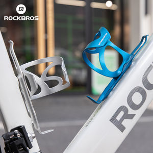ROCKBROS-Botella de agua portátil y ligera para bicicleta, jaula lateral para bicicleta de montaña/carretera/plegable, aleación de aluminio - Product Image 5
