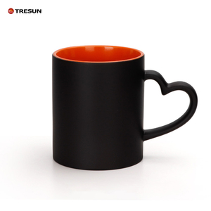 11oz Glossy thăng hoa ma thuật <span class=keywords><strong>Mug</strong></span> với trái tim xử lý gốm truyền nhiệt in ấn drinkware cốc cà phê - Product Image 4