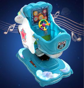 Máquina de balanceo infantil a monedas, comercial y doméstica, con MP5, tipo coche montable para niños, venta al por mayor de fábrica - Product Image 6