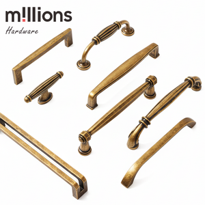 Armadio in bronzo antico industriale maniglie universale porta cassetto Hardware per camera da letto cassettone mobili da cucina <span class=keywords><strong>armadi</strong></span> - Product Image 3
