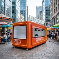 Australische ADR-conforme roestvrijstalen custom OEM mobiele koffie- en fastfoodtruck voor snacks, hotdogs en ijs, geschikt voor buitengebruik