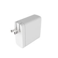 Cargador GaN Rápido con Puerto USB-C Único de 140w PD, Logotipos Personalizados, Enchufes AU, US, EU, UK para Uso Global Opcional