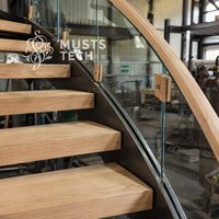Vente directe d'usine du fabricant, OEM, ODM, approvisionnement en gros, escalier sur mesure