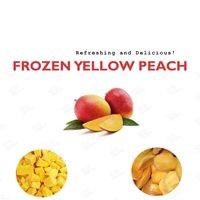 Groothandel Iqf Fruit Nieuwe Seizoen Perzik Strips Geschild Zoete Stijl Bevroren Perziken Biologische Uit China