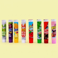 Tube souple portable en aluminium-plastique en forme de dentifrice avec bouchon à vis, 12 ml, 12,7-35 mm, vente en gros, impression UV personnalisée du logo