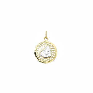 <b>Solid</b> 14K <b>Gold</b> Pisces Necklace with Zircon Horoscope <b>Pendant</b> Fine Jewelry for Women for Parties Made in Turkey - Product Image 2