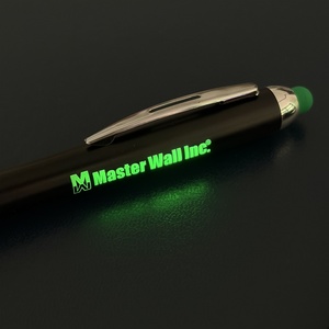 Bolígrafo de Pluma con Luz LED de Alta Calidad, Regalo Promocional de Plástico, Pantalla Táctil, Logotipo Personalizado con Láser para Bolígrafo - Product Image 2